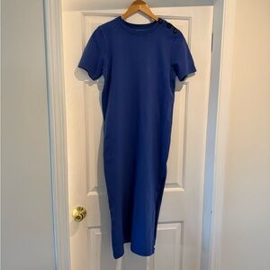 Sézane Emy Dress Indigo Size S